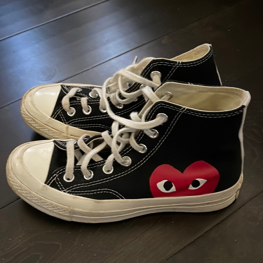 Converse x Comme des Garçons PLAY Chuck 70 Womens Size 7